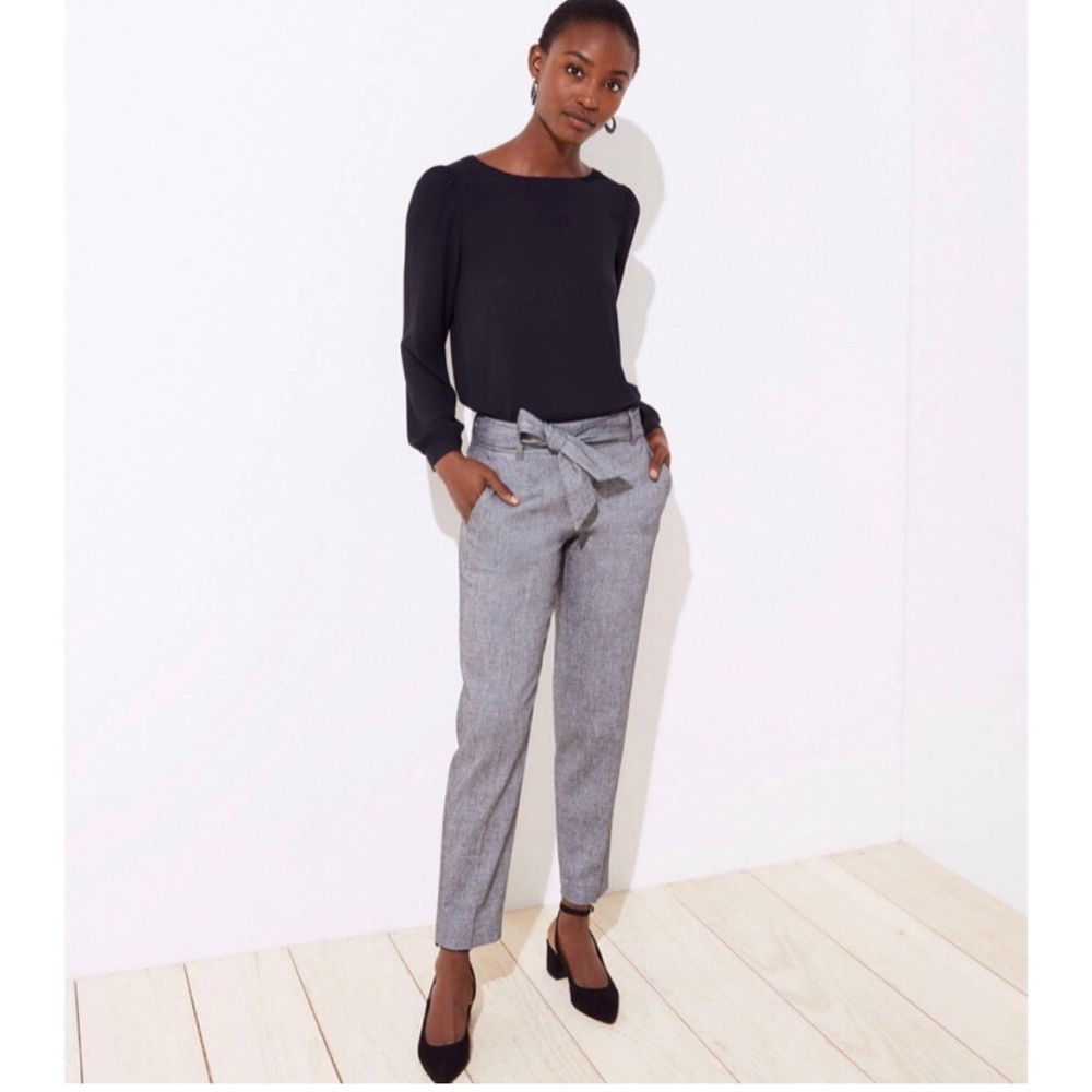 Loft Marisa Tie Pants